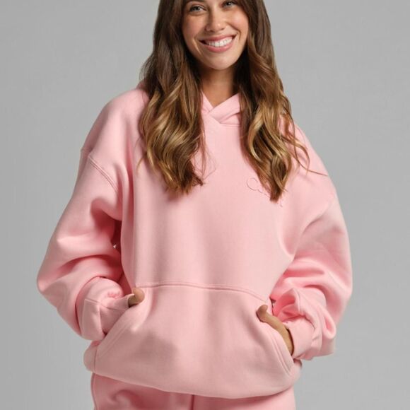 comfrt Tops - Comfrt Women's Pink Hoodie